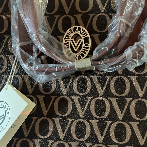 VALENTINO ORLANDI LARGE TOTE NEW AUTHENTIC 14x14 - Picture 7 of 13